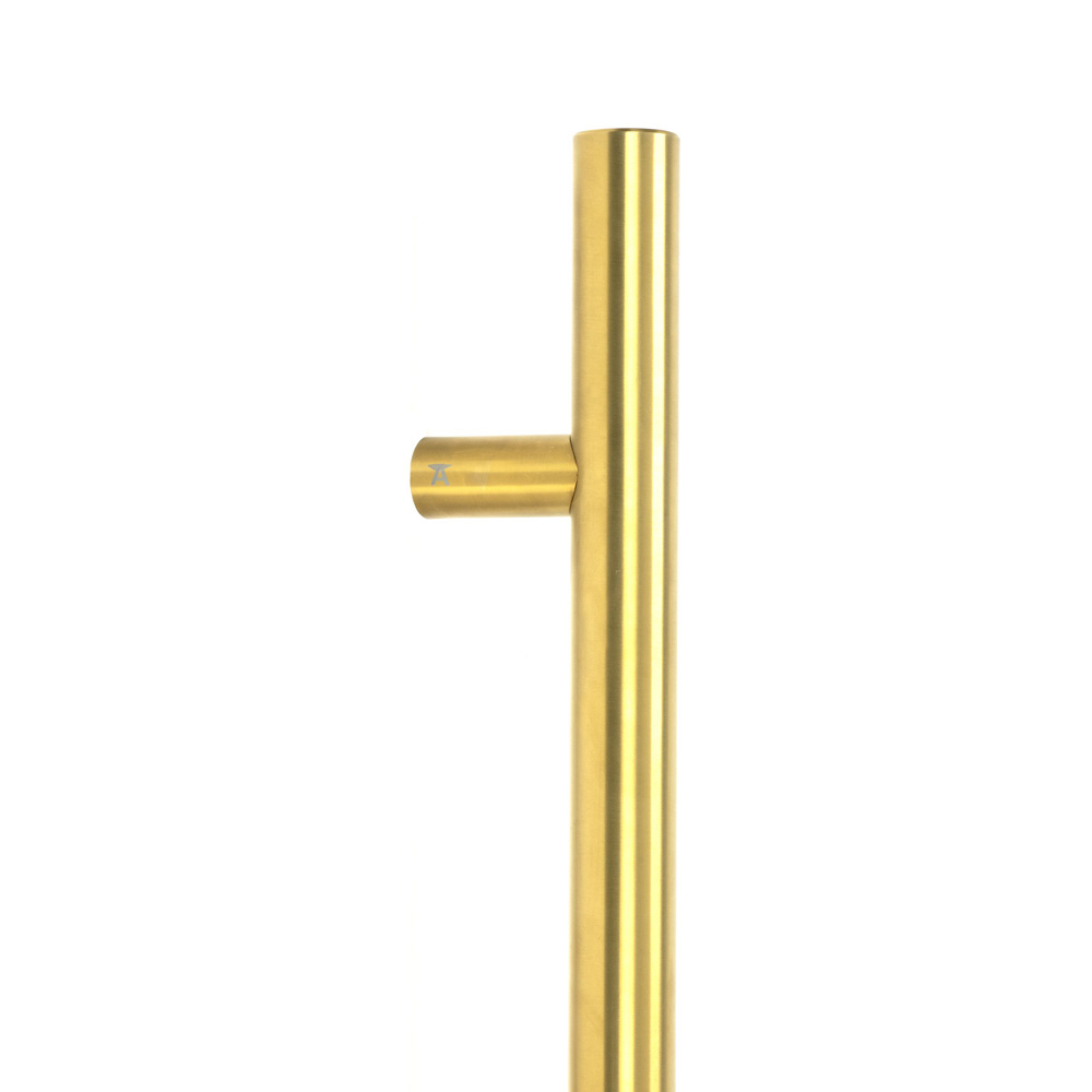 From the Anvil 316 Aged Brass T Bar Handle (Single with Secret Fixing) - 600mm